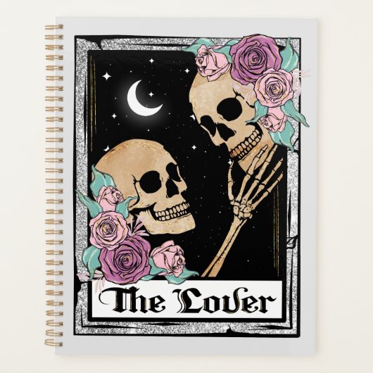 Floral Romantic Skeletten Planner (Voorkant)