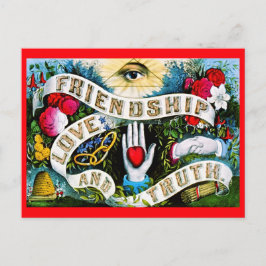  Floral Romantic Valentijn Love Friendship Briefkaart