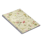  Floral Romantic Vrijgezellenfeest Guest Book- Notitieboek (Rechterzijde)