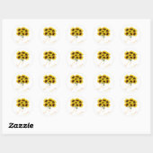 Floral Ronde Sticker (Vel)