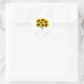 Floral Ronde Sticker (Tas)