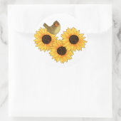 Floral Ronde Sticker (Tas)