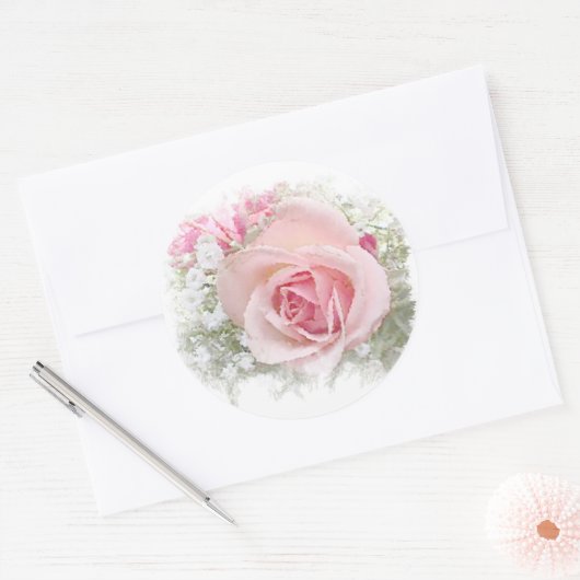 Floral Ronde Sticker (Envelop)