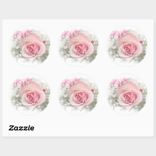 Floral Ronde Sticker (Vel)