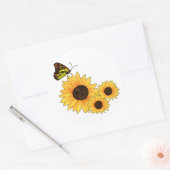 Floral Ronde Sticker (Envelop)
