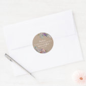 Floral Ronde Sticker (Envelop)