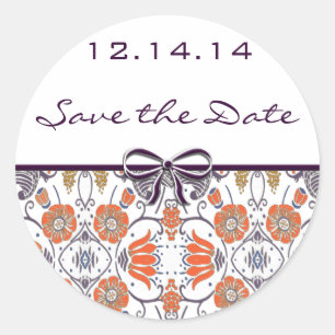  Floral Ronde Sticker