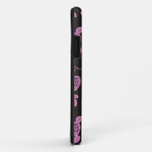 Floral Roos Achtergrond Case-Mate iPhone Case (Achterkant/rechts)