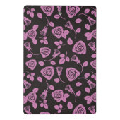 Floral Roos Achtergrond Mini Klembord (Achterkant)