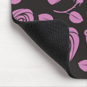 Floral Roos Achtergrond Muismat (Hoek)