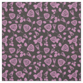 Floral Roos Achtergrond Stof (Swatch)