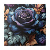 Floral Roos Botanical Dreamy Tegeltje (Voorkant)