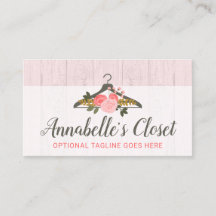 Floral Roos Clothes Hanger Closet Mode Boutique