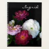 Floral Roos Garden Flowers Weekly/Maandelijkse Pla Planner (Voorkant)