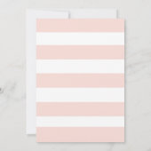 Floral Roos Gold verjaardagsuitnodiging voor vrouw Kaart (Achterkant)