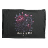 Floral Roos Kussensloop (Achterkant)