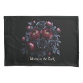 Floral Roos Kussensloop (Voorkant)