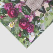 Floral Roos  ontkoppeling Tissuepapier (Detail)