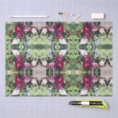 Floral Roos  ontkoppeling Tissuepapier (Craft)