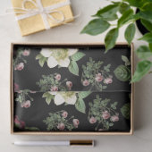  Floral Roos Patroon Tissuepapier (Geschenk)