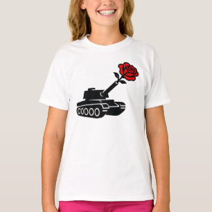 Floral Roos Tank Anti War Pacifism