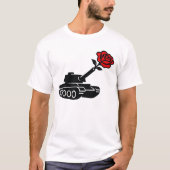 Floral Roos Tank Anti War Pacifism (Voorkant)