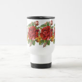  Floral Roos Travel Mug Reisbeker (Center)