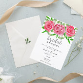 Floral roos Vrijgezellenfeest Kaart