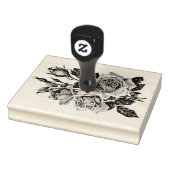 Floral Rose Bouquet Rubberstempel (Stempel)