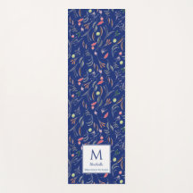 Floral | ROYAL BLUE del God | Monogram