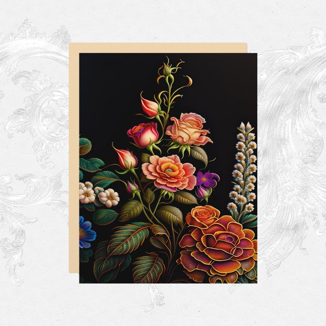 Floral Roze Bouquet Kunstwerkboek (Creator heeft geüpload)