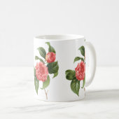  Floral, roze Camellia Flowers door Redoute Koffiemok (Voorkant rechts)