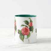 Floral, roze Camellia Flowers door Redoute Mok (Midden)