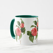 Floral, roze Camellia Flowers door Redoute Mok (Voorkant links)