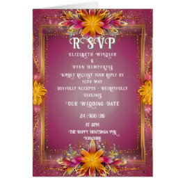 Floral Roze Elegantie Trouwen Collectie