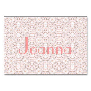 Floral roze horizontaal 3,5 inch x 5 inch tablet,  kaart