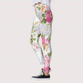  Floral roze Leggings (Links)