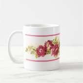 Floral roze mok "Je t'adore" 11 oz (Links)
