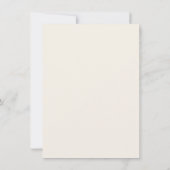 Floral Roze Paarse Goud 50ste bruiloft Jubileum Kaart (Achterkant)