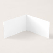 Floral roze Tulps Wedding White Event Planner Visitekaartje (Binnen)