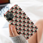 Floral roze, uniek Case-Mate iPhone case