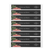  Floral | Roze zwart-wit (Vel)
