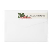  Floral | Roze zwart-wit (Achterkant)