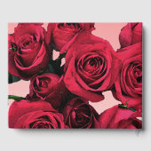 Floral Rozen Garden Flowers Quinceanera Guest Book Gastenboek (Achterkant)