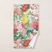 Floral Rozen  lentestuin Bad Handdoek (Handdoek)