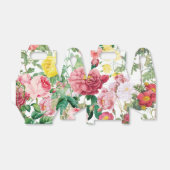 Floral Rozen lentestuin Bedankdoosjes (Uitgevouwen)