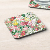 Floral Rozen  lentestuin Bier Onderzetter (Linkerzijde)