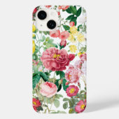 Floral Rozen  lentestuin Case-Mate iPhone Case (Achterkant)