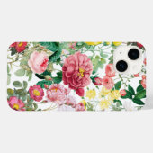 Floral Rozen  lentestuin Case-Mate iPhone Case (Achterkant (horizontaal))