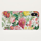 Floral Rozen  lentestuin Case-Mate iPhone Case (Achterkant (horizontaal))